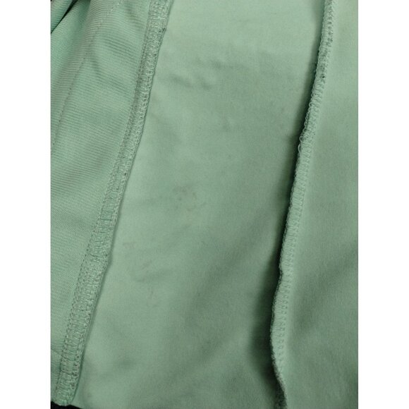 Womens M Mint Green Full Zip-Up Reflective Athletic Jacket With Pockets - Picture 8 of 11